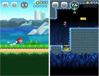 超级马里奥世界1-1跳跃攀登翻越怎么玩？全紫币收集视频