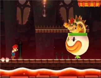 超级马里奥跑酷最终关库巴大魔王对战技巧分析