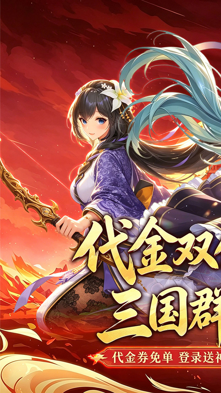 御龙城堡（三国0.05折双倍代金券）宣传图